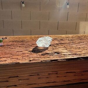 Genuine aquamarine with muscovite